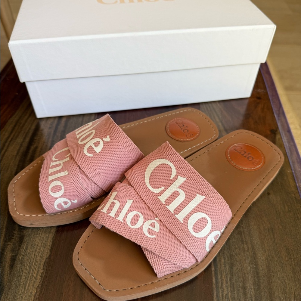 Chloé Woody Slide Sandals - Picture 3 of 15